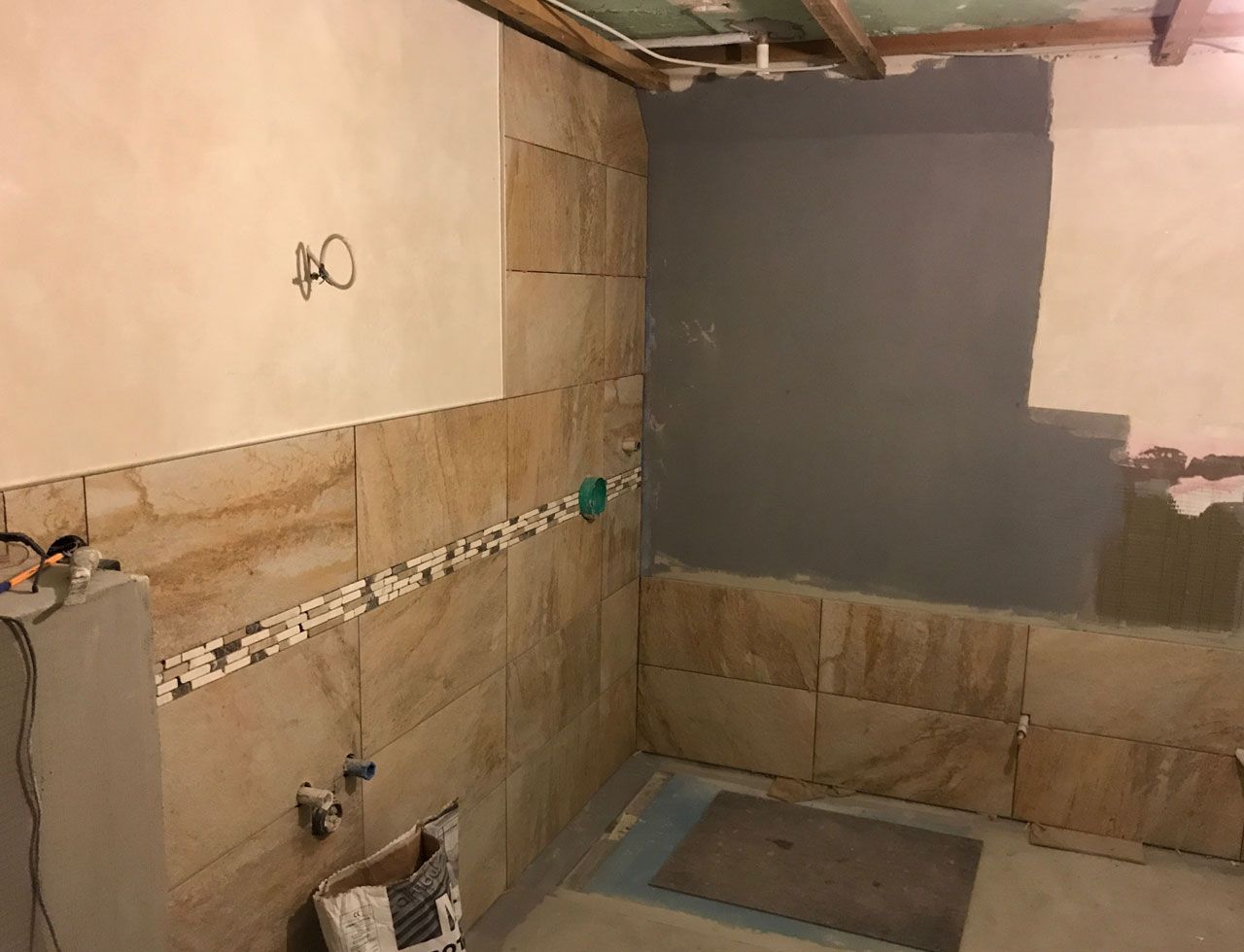 Kleines Bad Gransee Baugesellschaft Sarstedt Fliesen Umbau Anbau Neubau